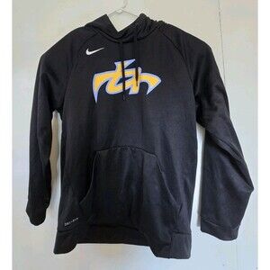 Nike Hoodie Mens L Black EYBL Team Final Basketball AAU High School Rare Philly